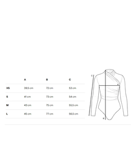 Beżowe body z drapowaniem Sora - Image #4