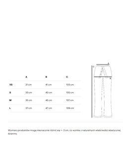 Beżowe spodnie z ozdobnym pasem Velmere - Image #5