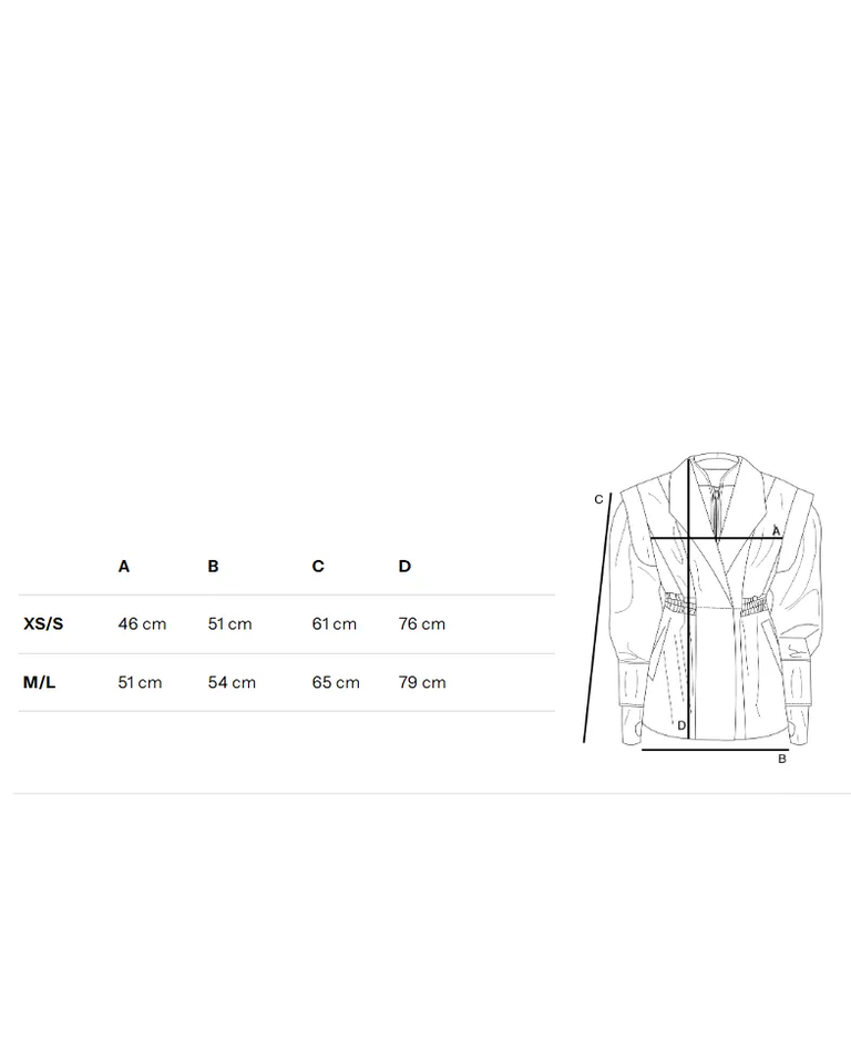 Skórzana kurtka z szerokimi ramionami Vera - Image #5