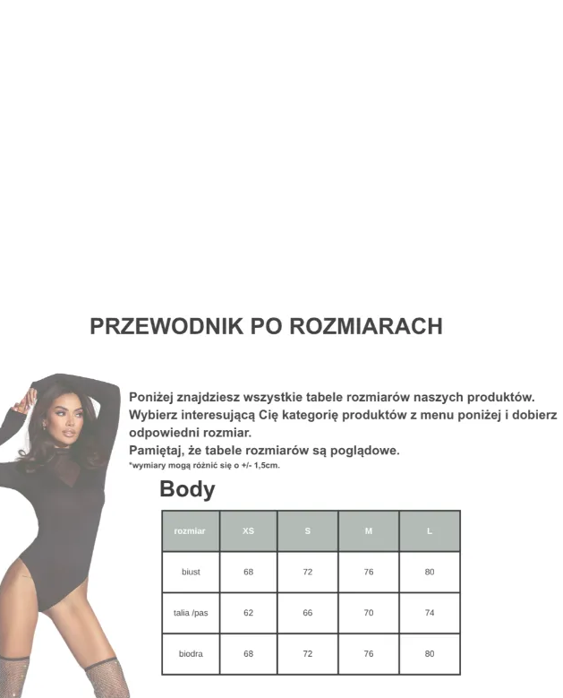 Czarne body z długimi rękawami #003 - Image #4