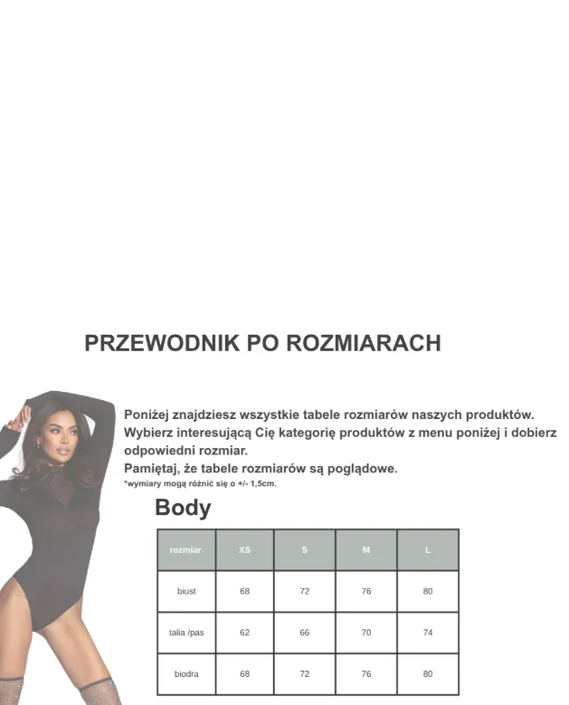 Czarne body z koronką #017 - Image #4