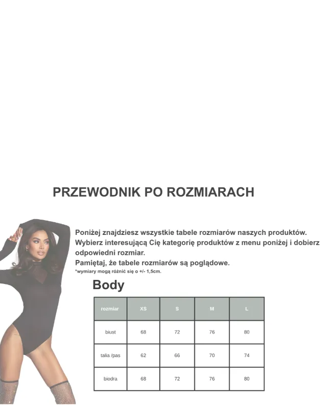 Czarne body z wyciętym dekoltem #027 - Image #4