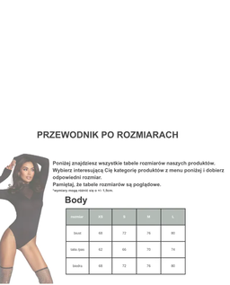 Czarne body z wyciętym dekoltem #027 - Image #4