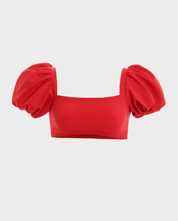 Czerwony top od bikini Calista - Image #4