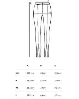 Czarne spodnie z rozcięciami Valeria - Image #5