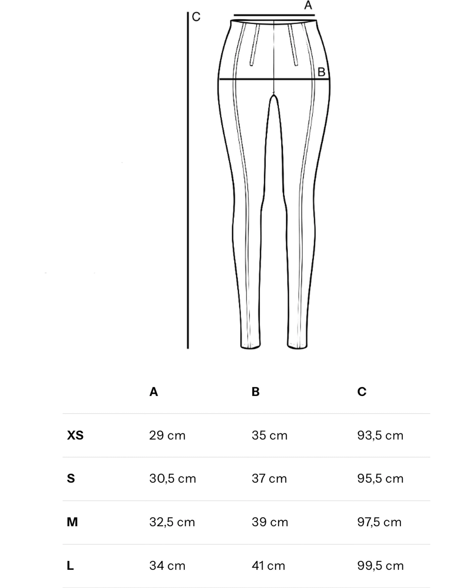 Legginsy z przeszyciami Noira - Image #5
