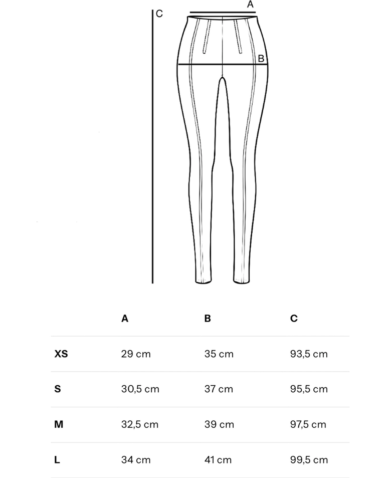Legginsy z przeszyciami Noira - Image #5