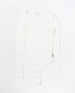 Białe prążkowane body - Image #2