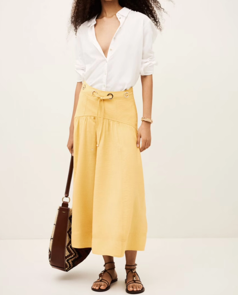 Żółta spódnica Donia - Image #2