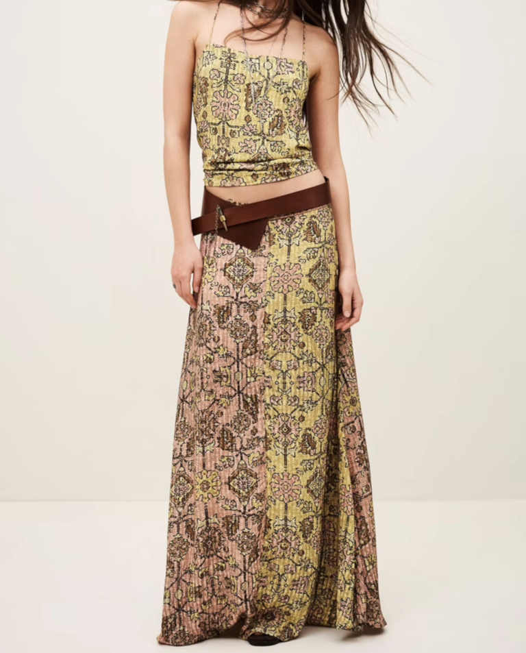 Spódnica z ozdobnym printem Pario - Image #2