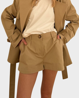 Beżowe spodenki Venice - Image #0