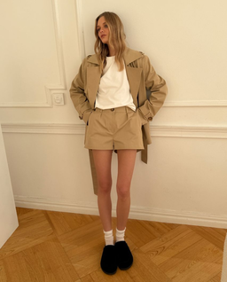 Beżowe spodenki Venice - Image #2