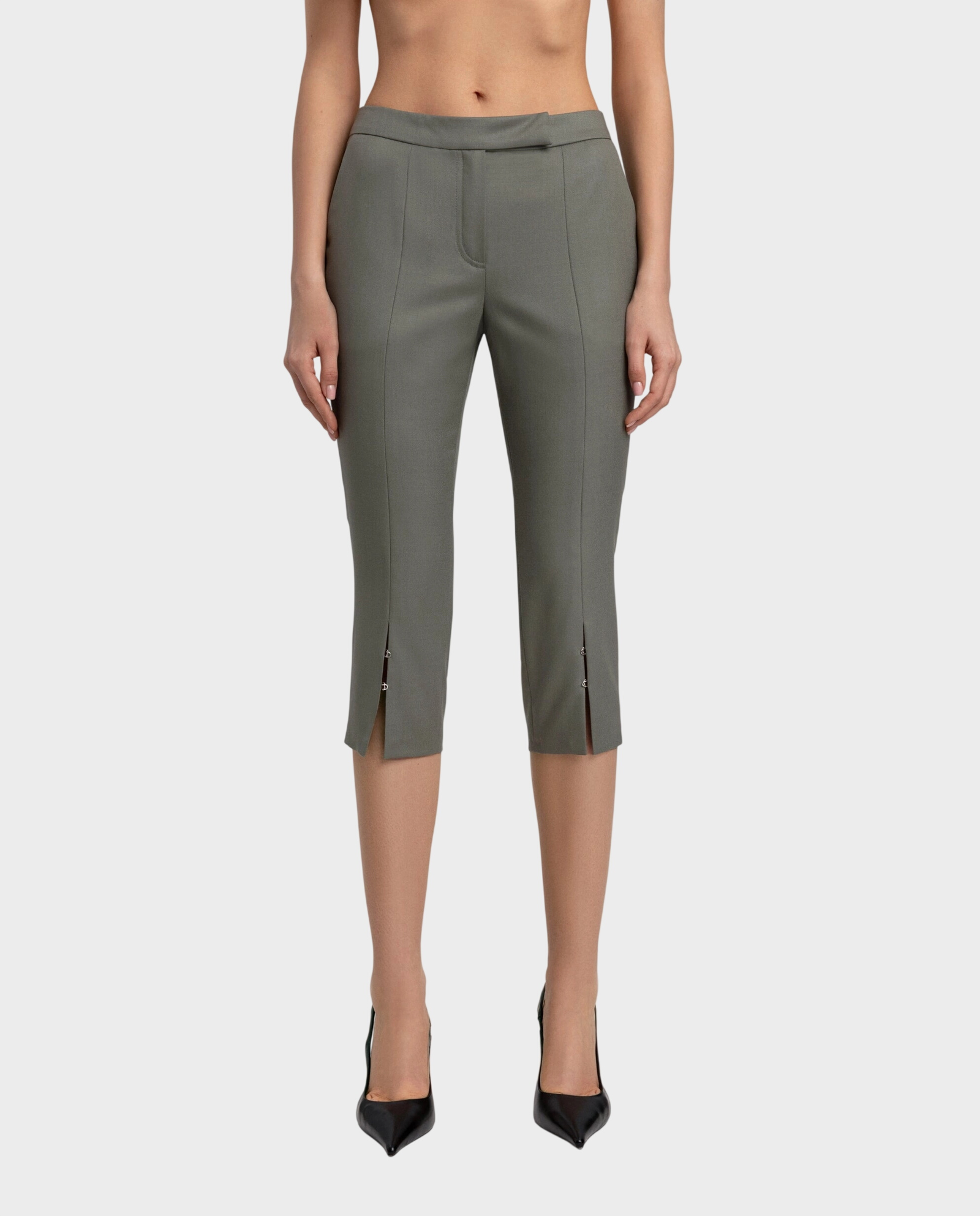 Wełniane spodnie Icon Capri - Image #0