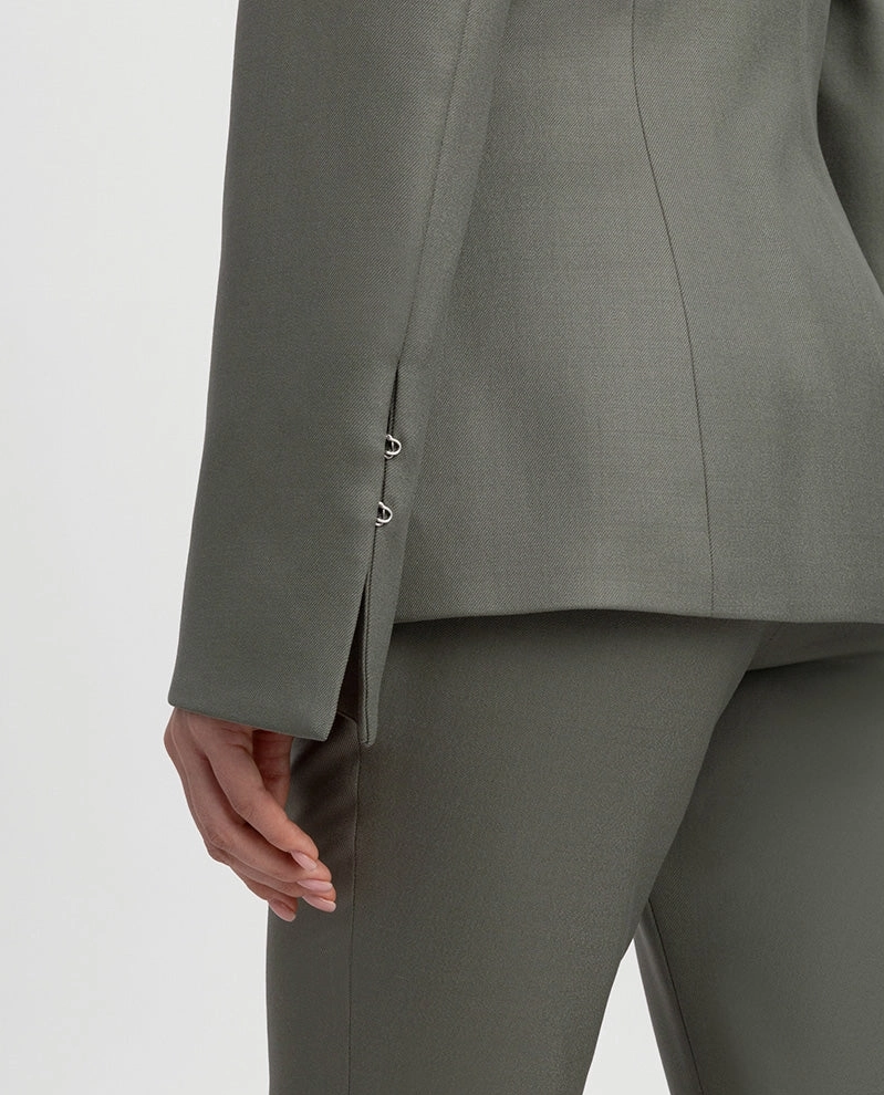 Wełniana marynarka z haftkami Icon - Image #4