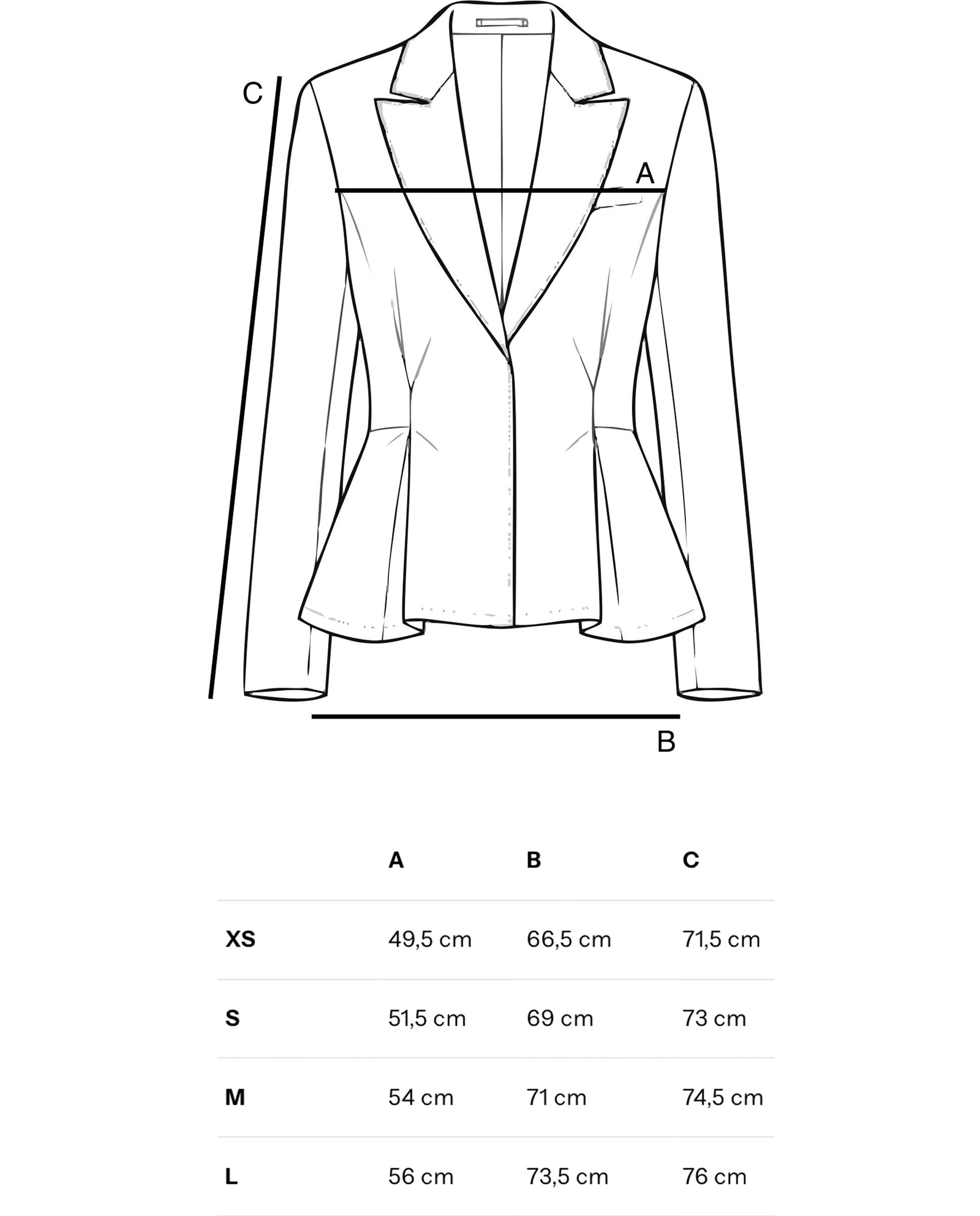 Wełniana marynarka z haftkami Icon - Image #5