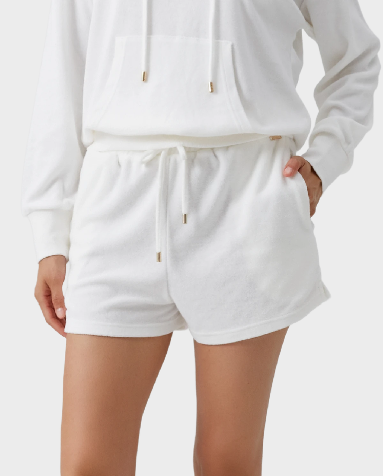 Białe spodenki Laura