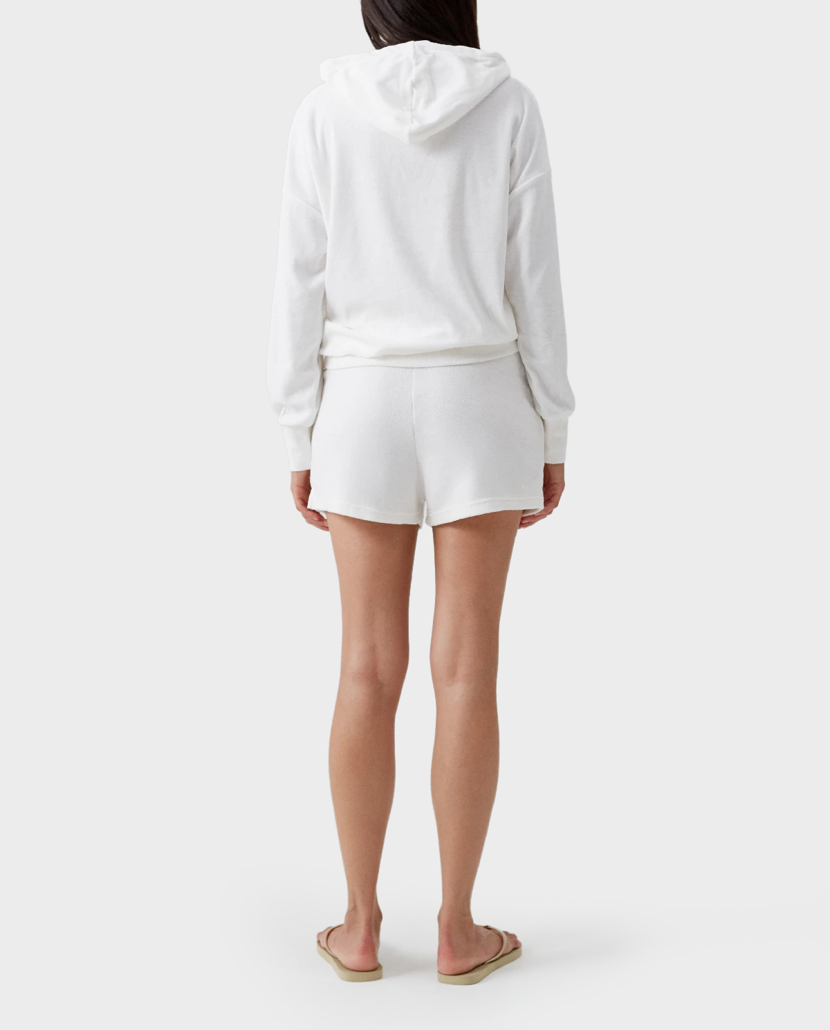 Biała bluza z kapturem Nora - Image #3