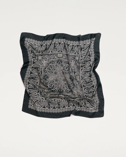 Jedwabna bandana z printem - Image #0