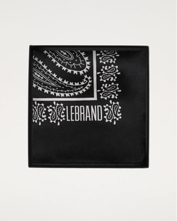 Jedwabna bandana z printem - Image #1