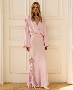 Długa różowa spódnica Blair - Image #1