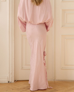 Długa różowa spódnica Blair - Image #6