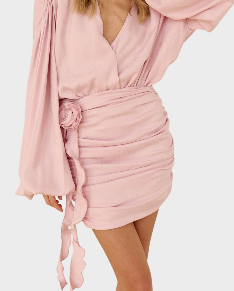 Krótka różowa spódnica Blair