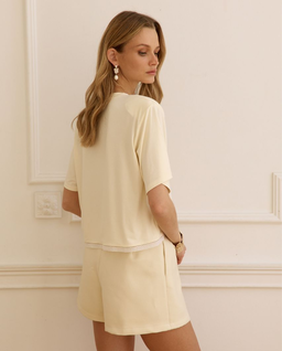 Masełkowy t-shirt Hannah - Image #1