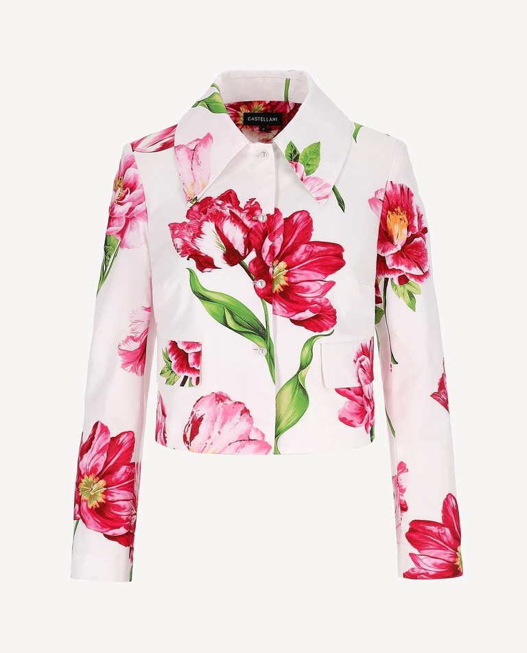 Marynarka w kwiaty Castle Blue - Image #2