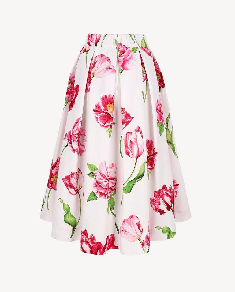 Spódnica w kwiaty Castle Blue - Image #3