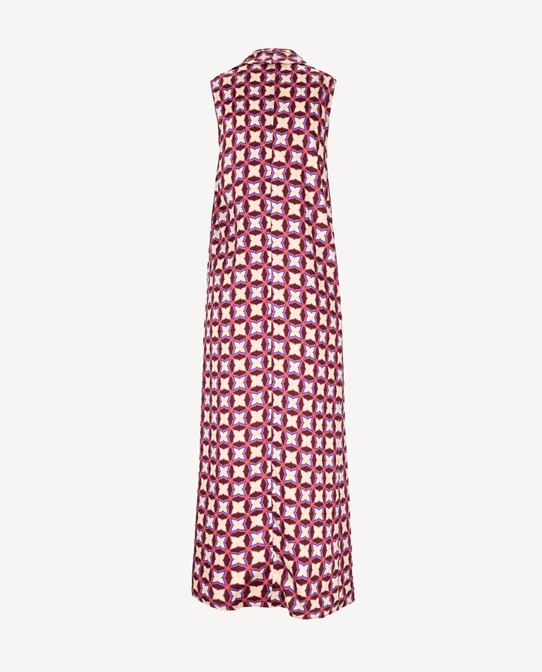 Jedwabna sukienka z printem Sorella - Image #3