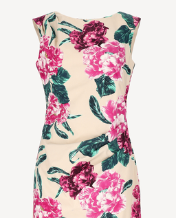 Midi sukienka w kwiaty Florenza - Image #4