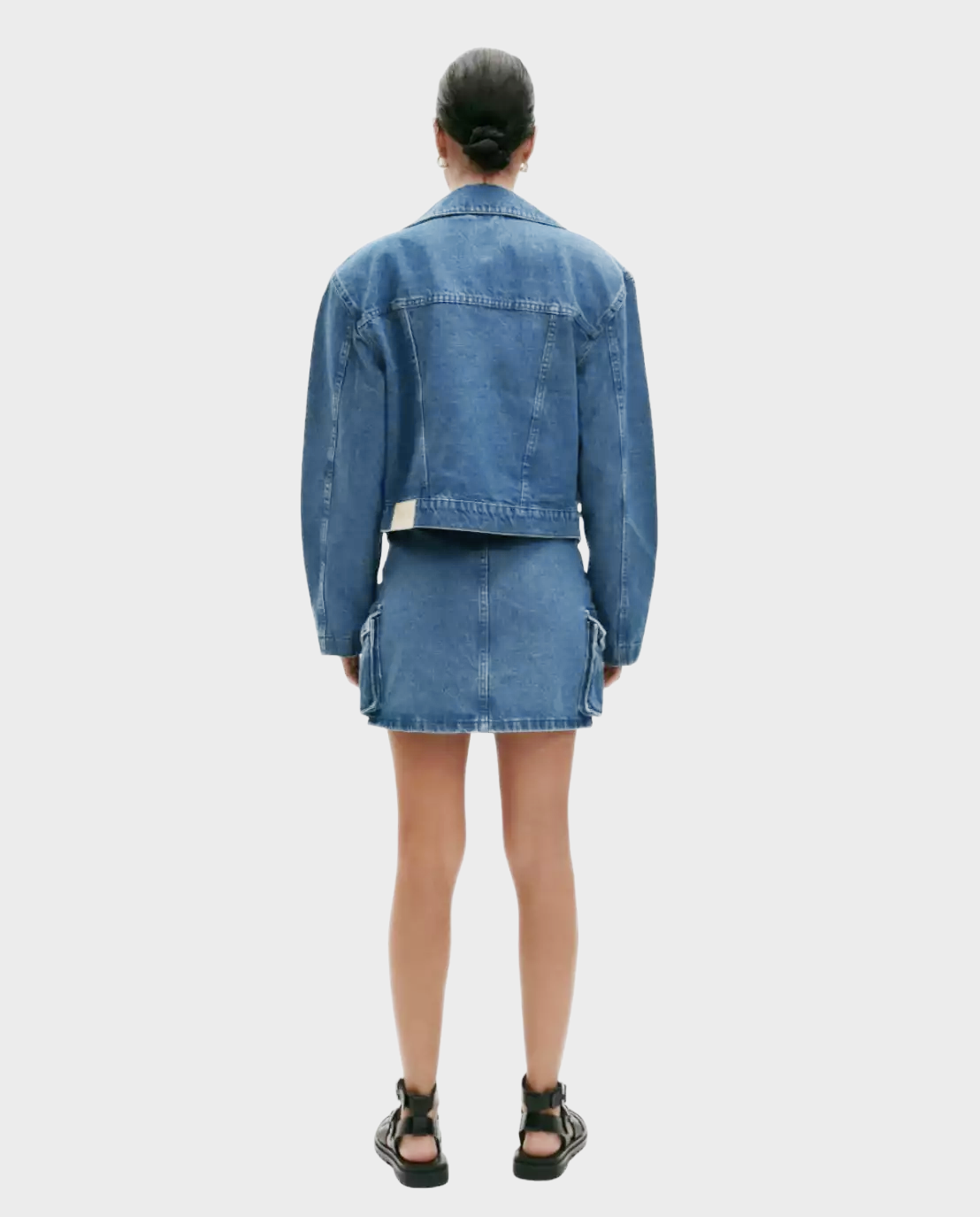 Niebieska kurtka jeansowa - Image #2