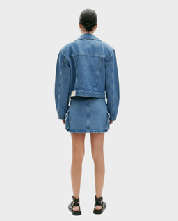 Niebieska kurtka jeansowa - Image #2