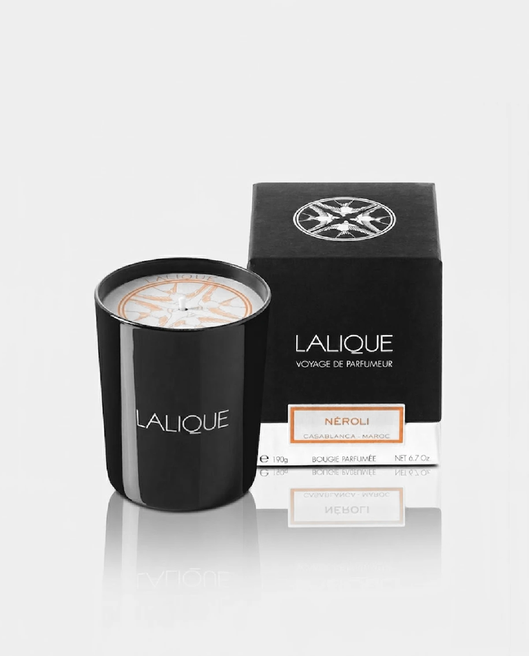 Czarna świeca perfumowana Neroli