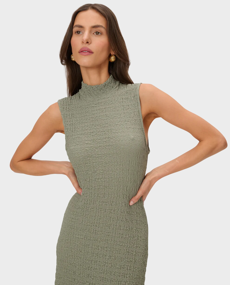 Maxi sukienka ze stójką Vena