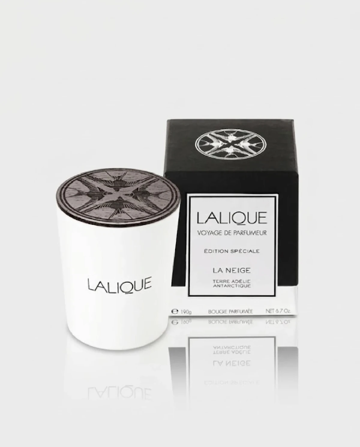 Biała świeca perfumowana La Neige - Image #0