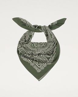 Zielona bandana z pirntem - Image #2