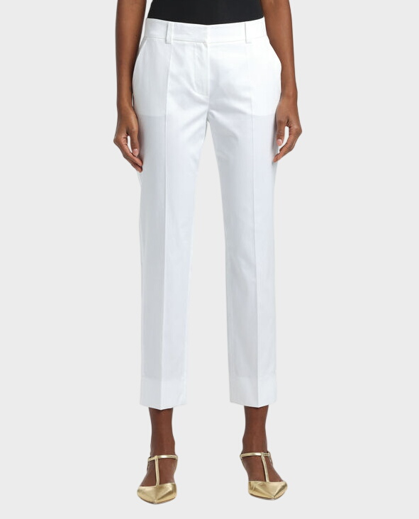 Białe spodnie Capri - Image #0