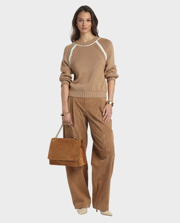 Brązowy sweter Conquista - Image #2