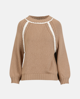 Brązowy sweter Conquista - Image #5