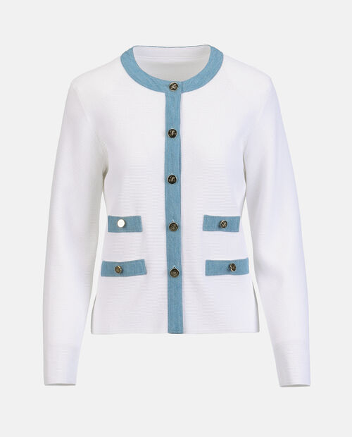 Biały kardigan Capotreno - Image #5