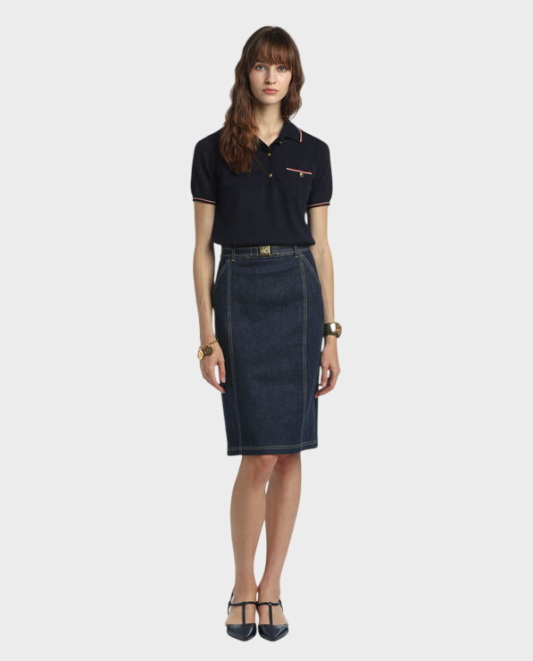 Jeansowa spódnica Tennista - Image #2