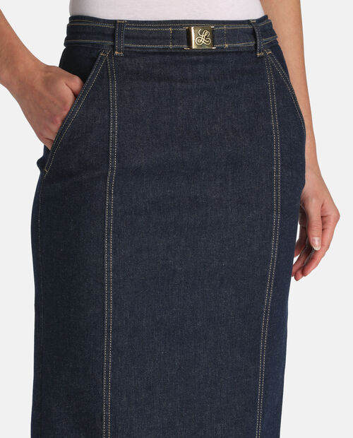 Jeansowa spódnica Tennista - Image #3