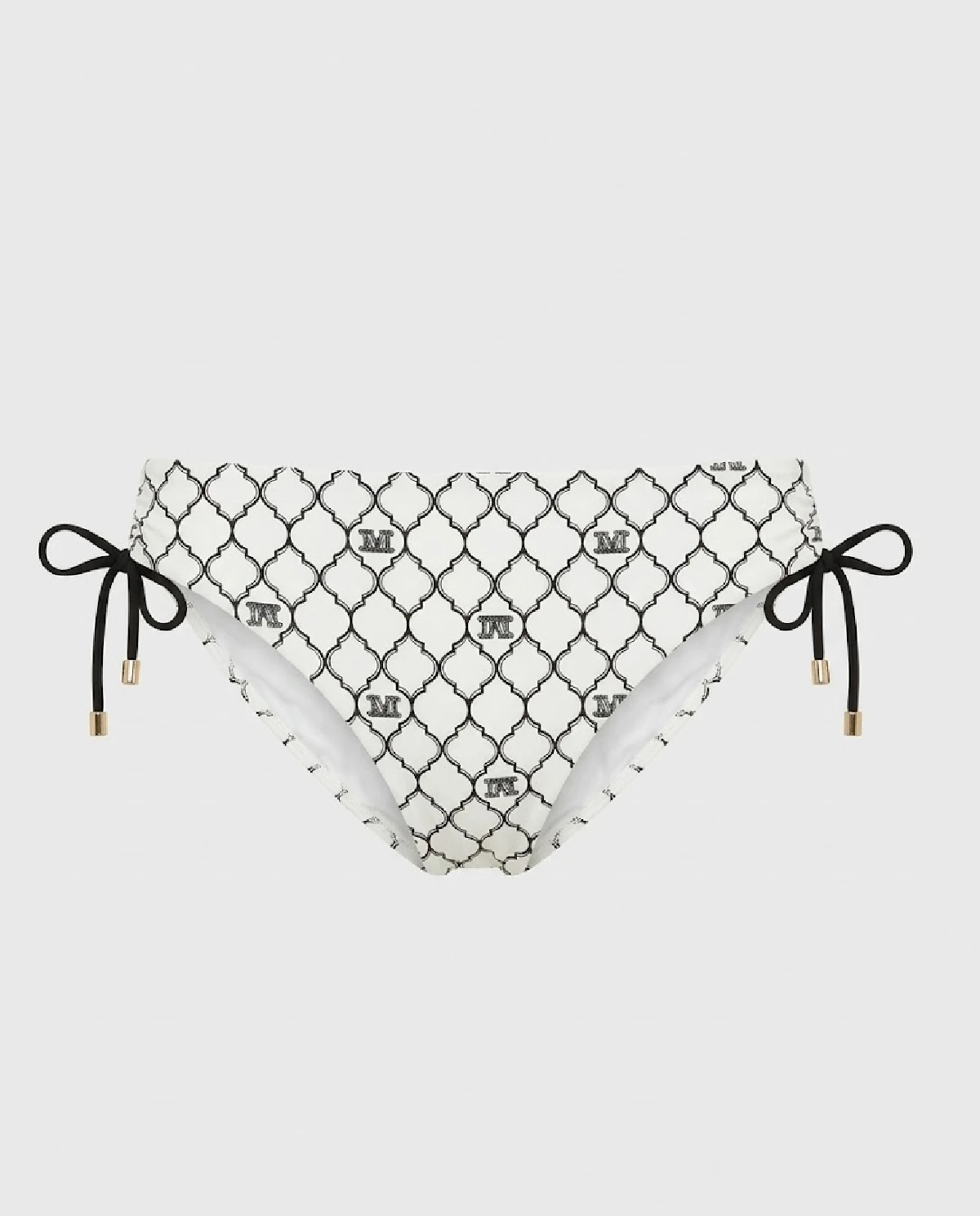 Biały dół od bikini z nadrukiem Sibilla - Image #1