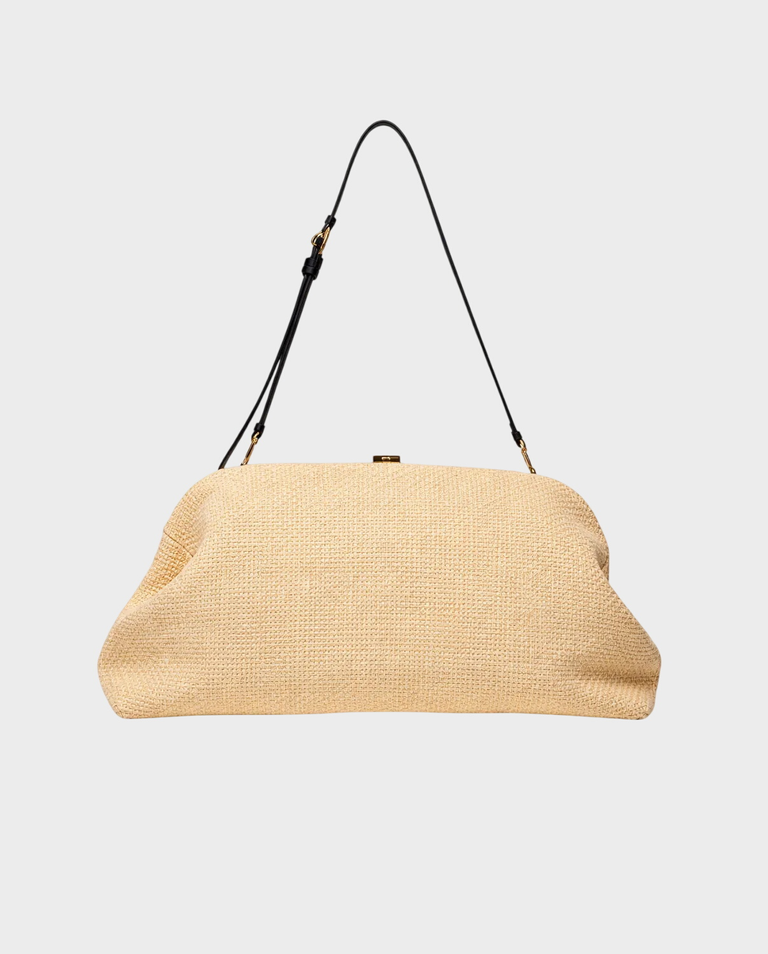 Torebka na ramię z rafii