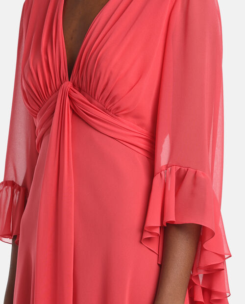 Koralowa sukienka Plinia - Image #3