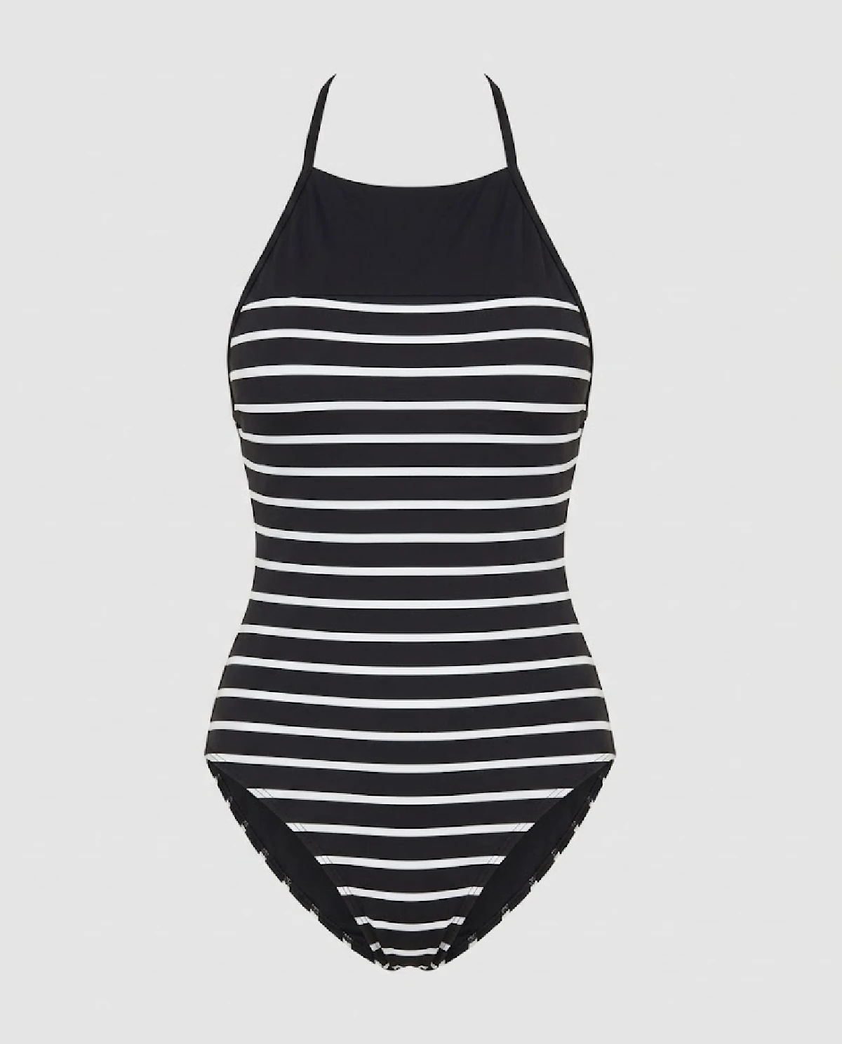 Czarno-biały kostium kąpielowy - Image #4