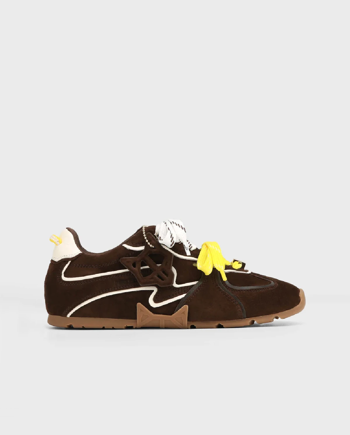 Zamszowe sneakersy Adored Brown Suede - Image #0