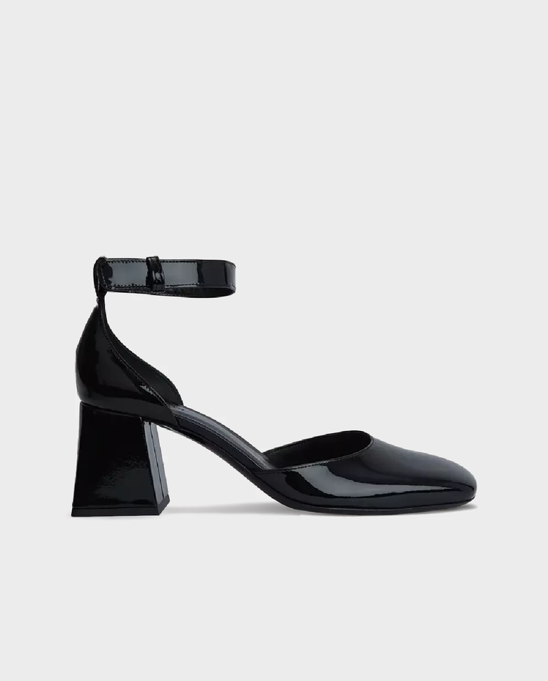 Czarne czółenka na obcasie Judy