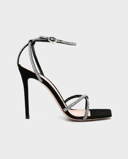 Czarne sandały na szpilce - Image #0